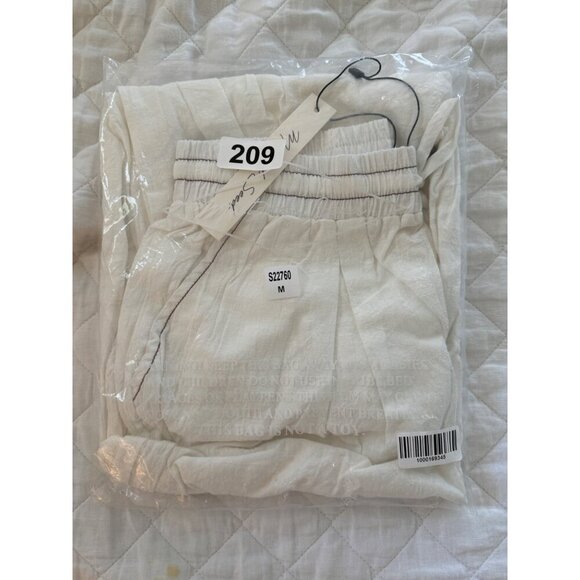 VICI Koda Oversized White Drawstring Joggers Womens M NWT Boho Festival Summer - Picture 2 of 4